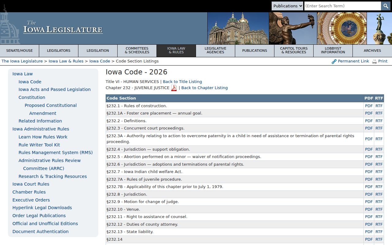 Iowa juvenile confidentiality law relevant to Story County registry record limits